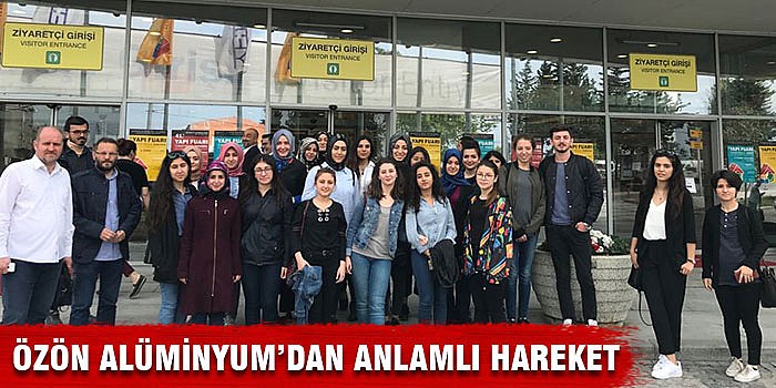 Özön Alüminyum’dan Anlamlı Hareket